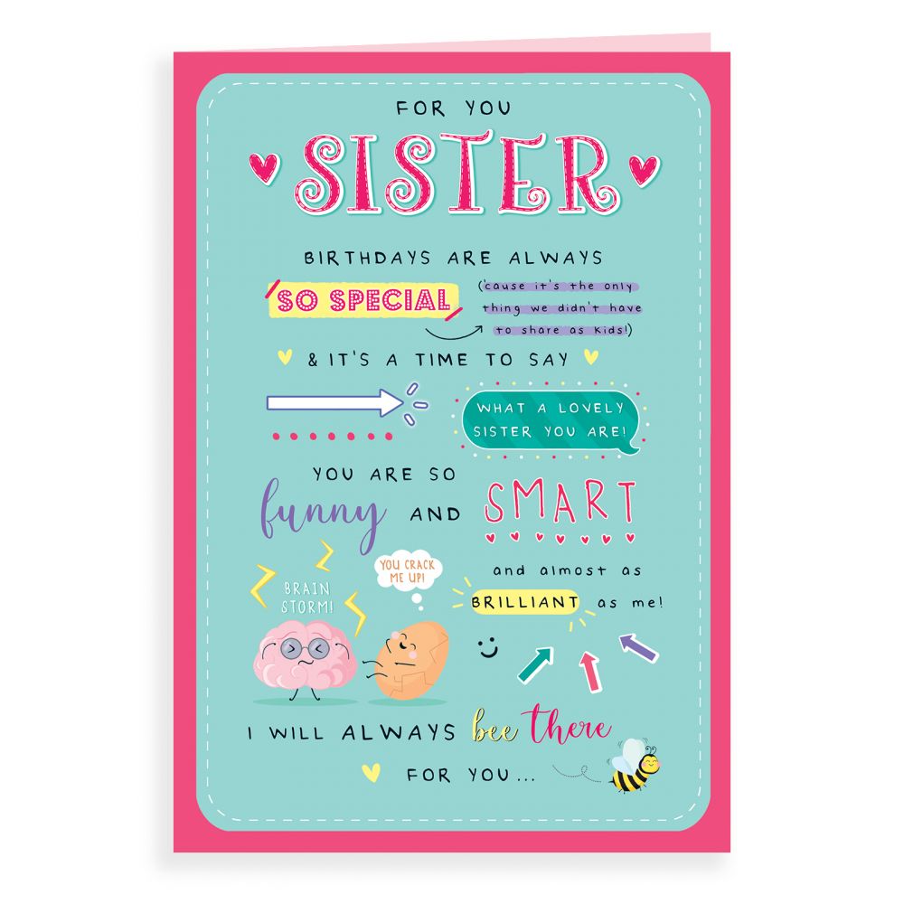 cards direct birthday card sister birthdays are special