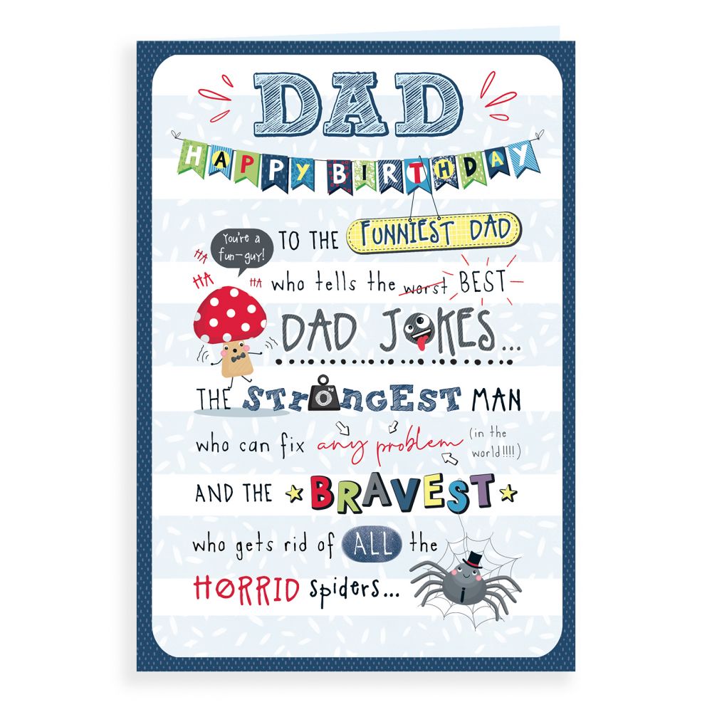 Cards Direct | Birthday Card Dad, Funniest Dad Jokes