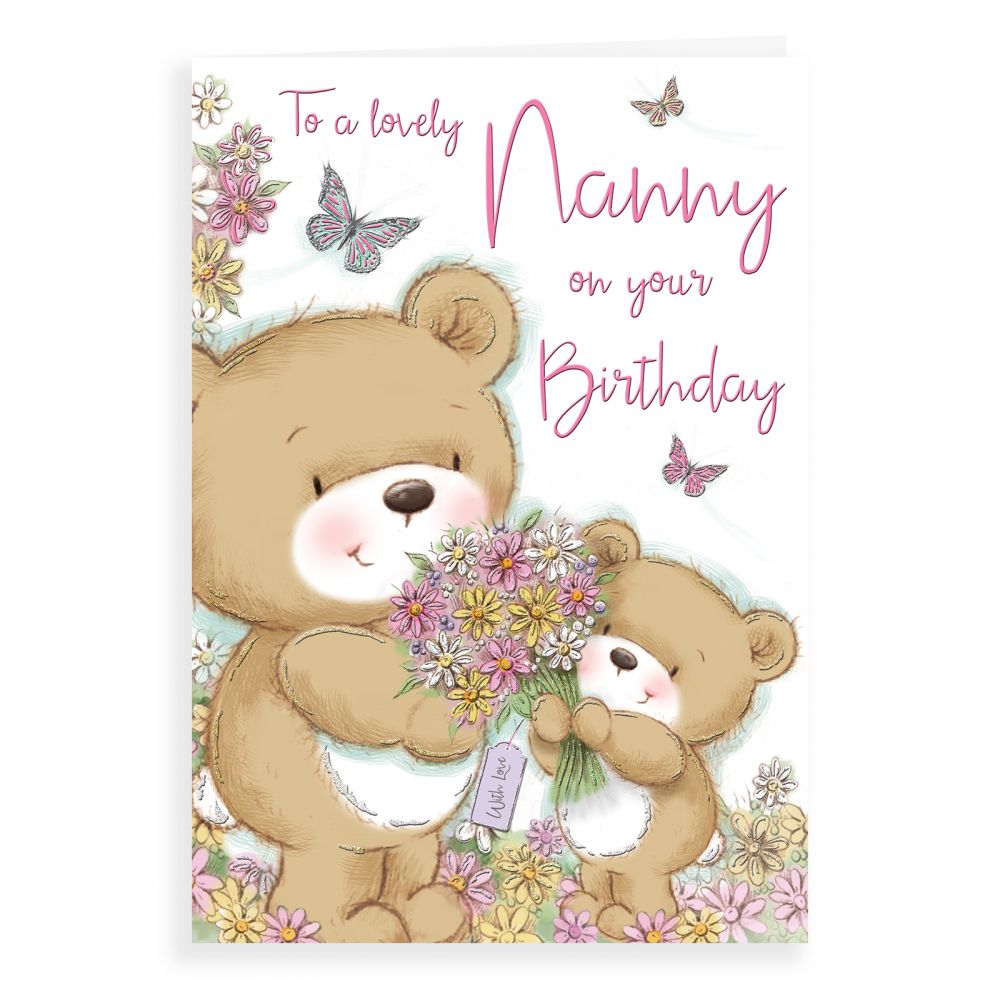 Cards Direct | Birthday Card Nanny, Bear