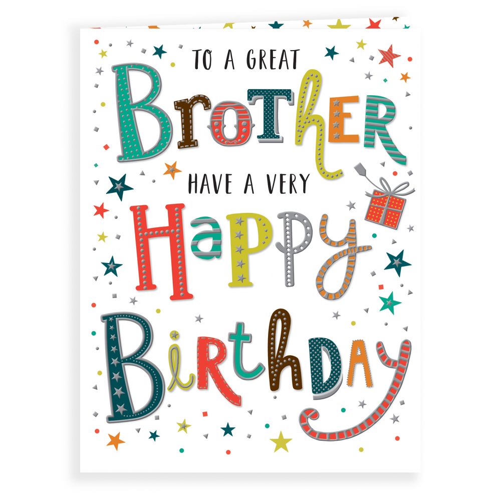 Special Brother Happy Birthday Greeting Card Ubicaciondepersonas cdmx 