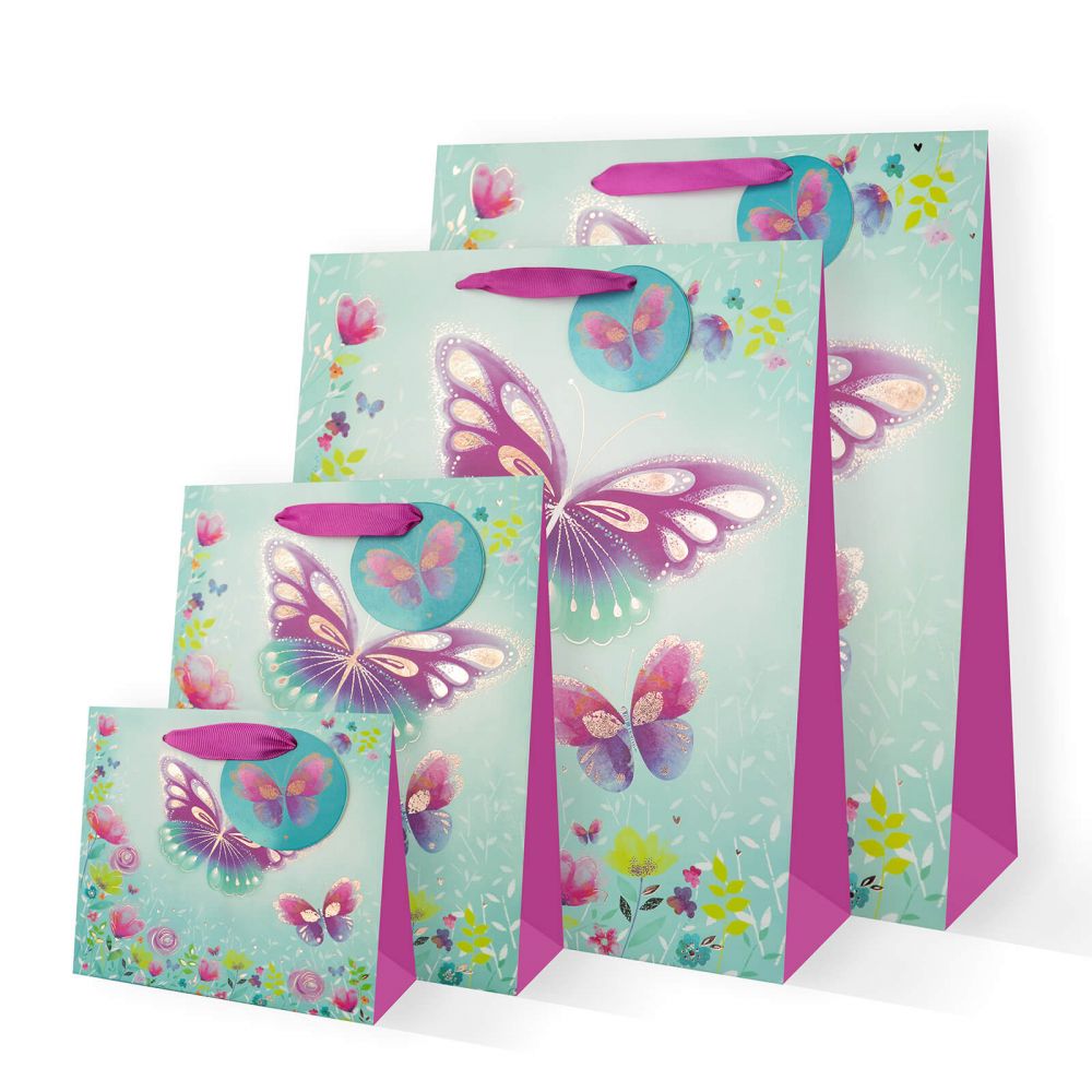 Cards Direct Butterfly Gift Bags