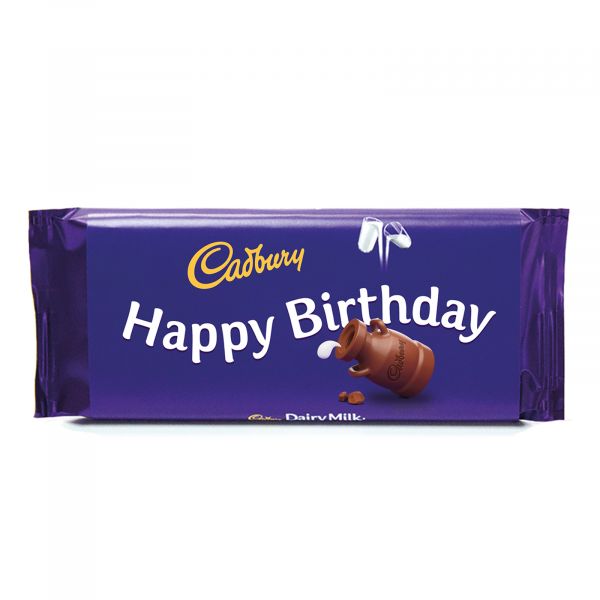 Personalised Cadbury Dairy Milk - Happy Birthday