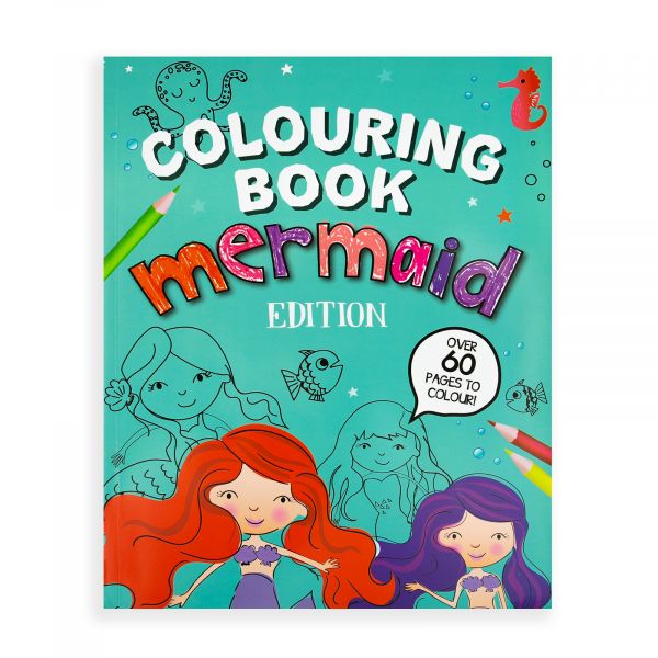 Colouring Book Mermaid