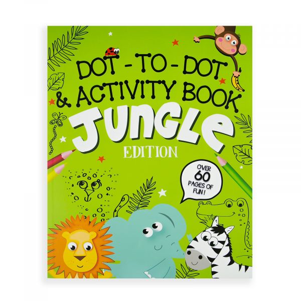 Dot to Dot Book Jungle