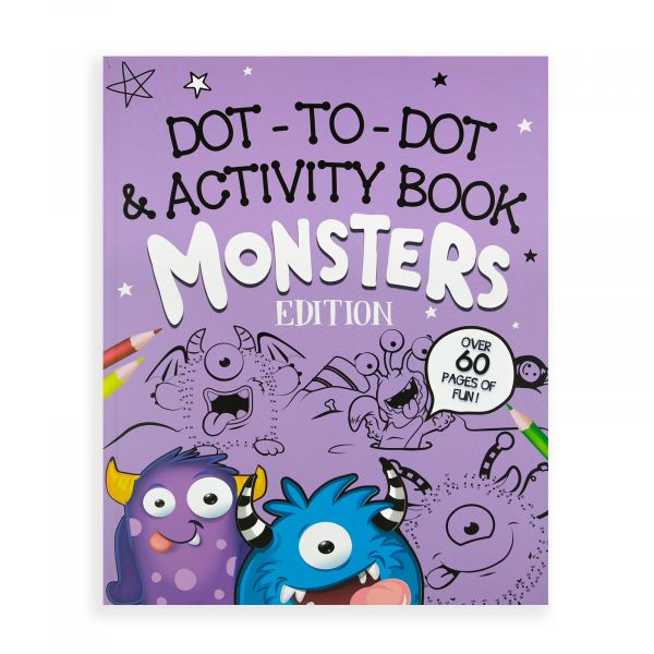 Dot to Dot Book Monster