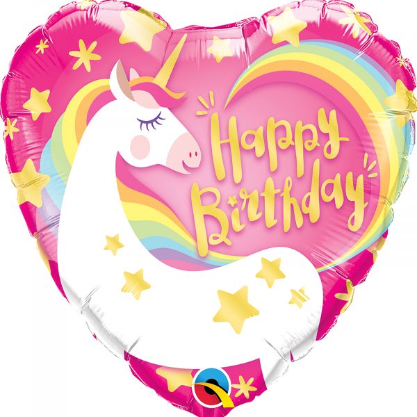 Birthday Magical Unicorn Balloon