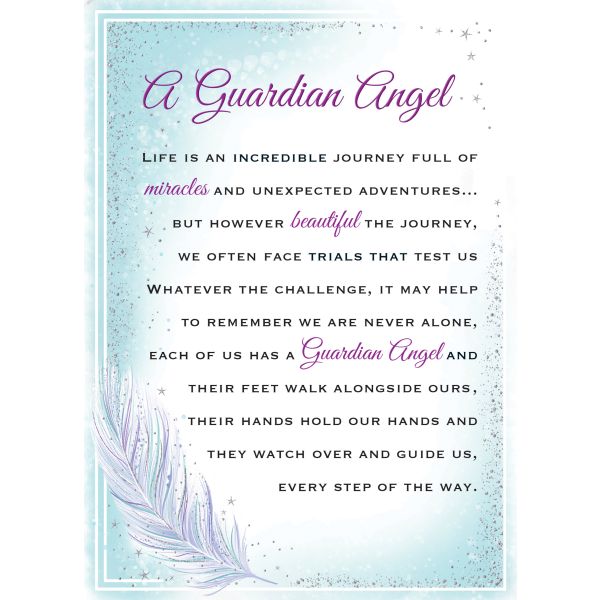 Sentiment Plaque, Guardian Angel