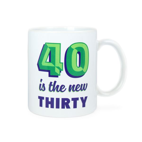 Age 40 Male Birthday Mug