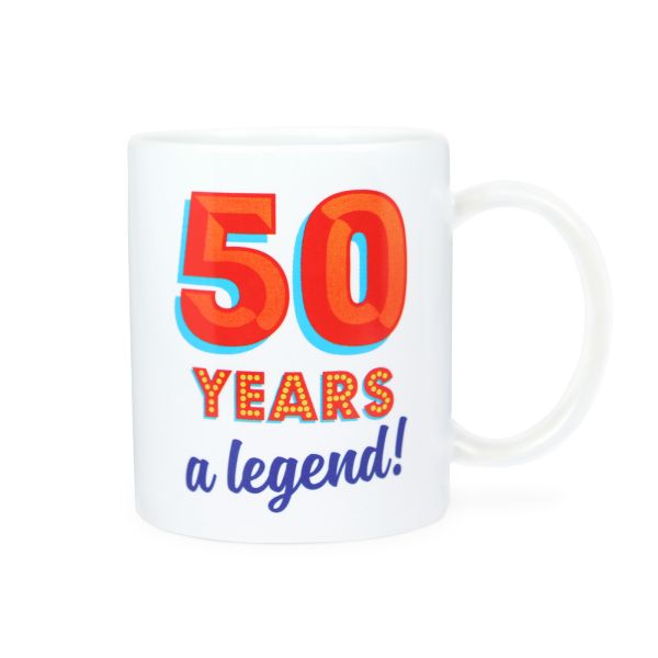 Age 50 Male Birthday Mug