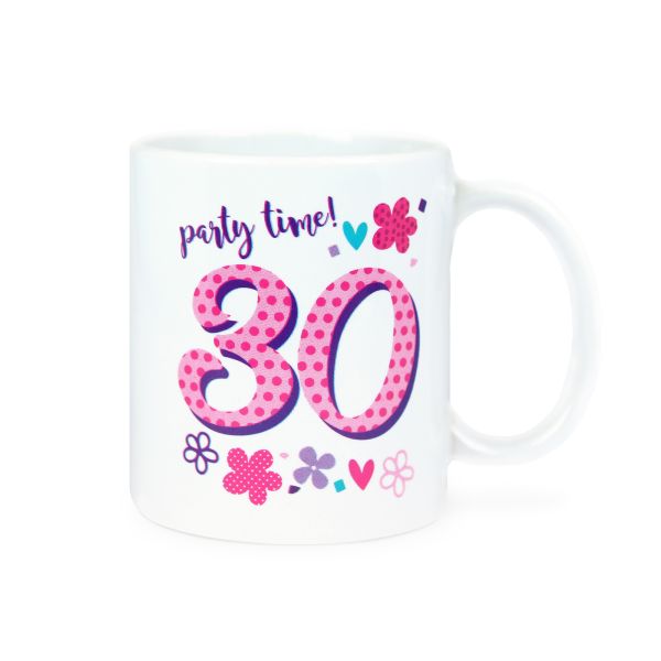 Age 30 Birthday Mug, Part Time