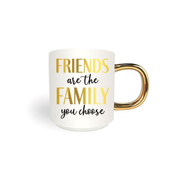 Motto Mug, Friends are the family you choose
