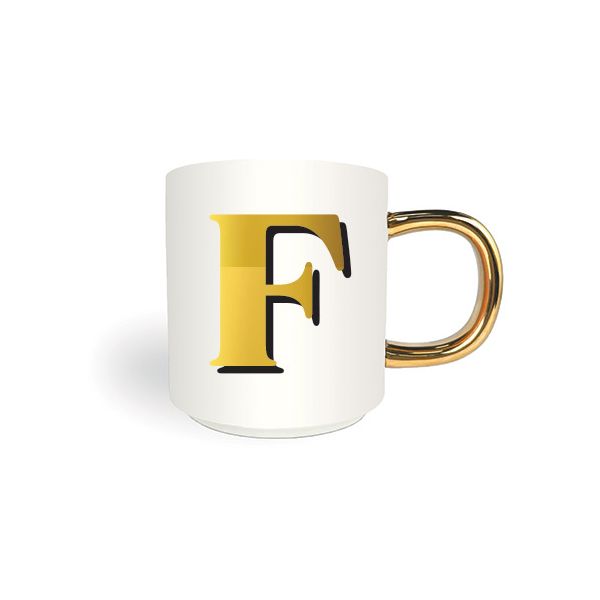 Motto Mug, Letter  F