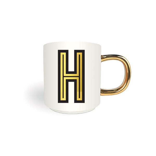 Motto Mug, Letter  H