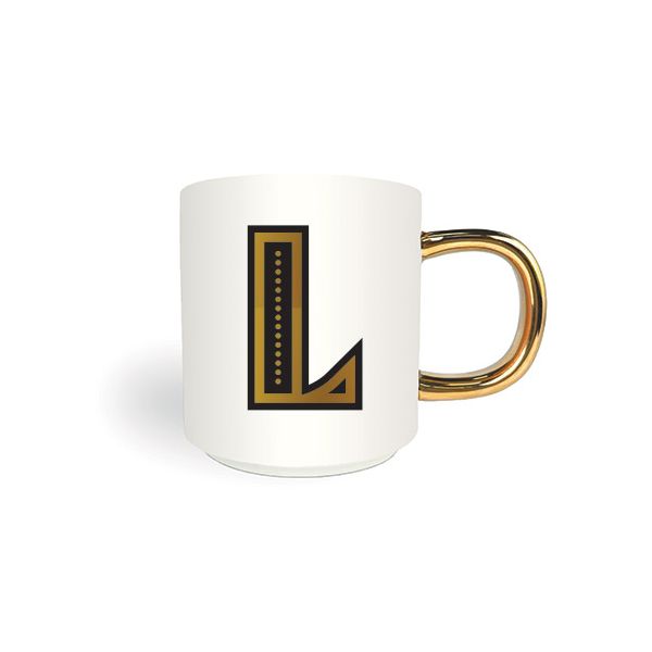 Motto Mug, Letter  L