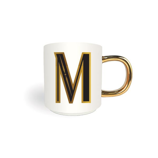 Motto Mug, Letter  M