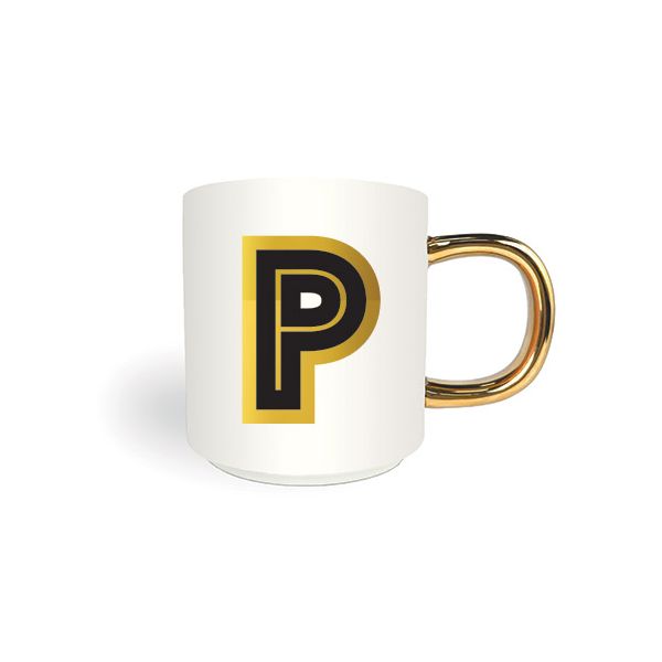 Motto Mug, Letter  P