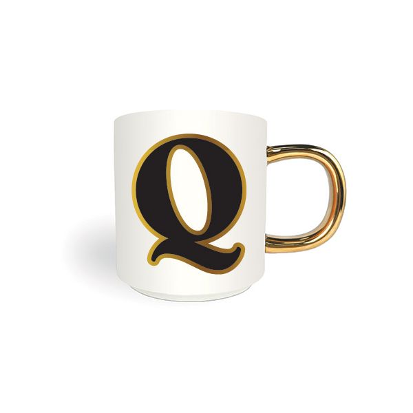 Motto Mug, Letter  Q