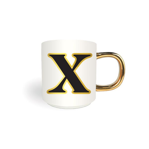 Motto Mug, Letter  X