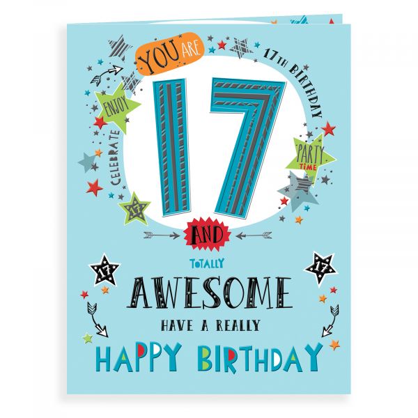 Birthday Card Age 17