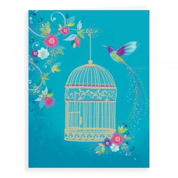 Blank Card, Birdcage