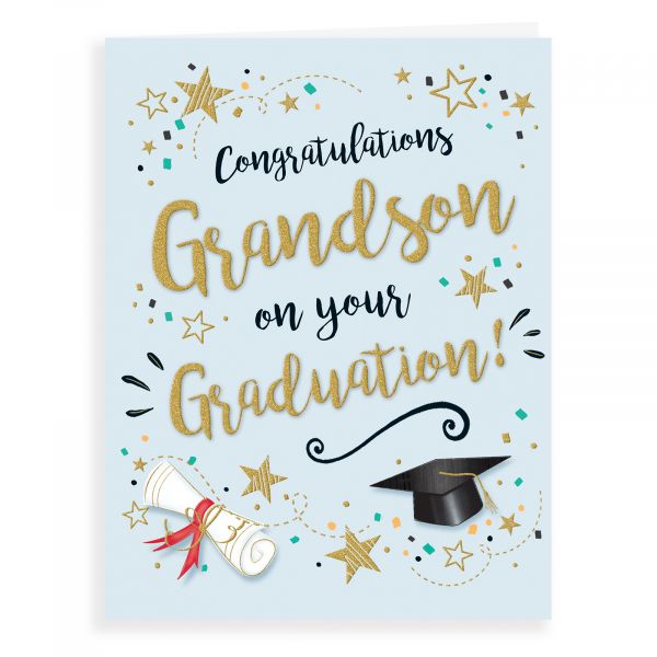 Graduation Card Grandson