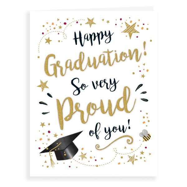 Graduation Card, Mortarboard 