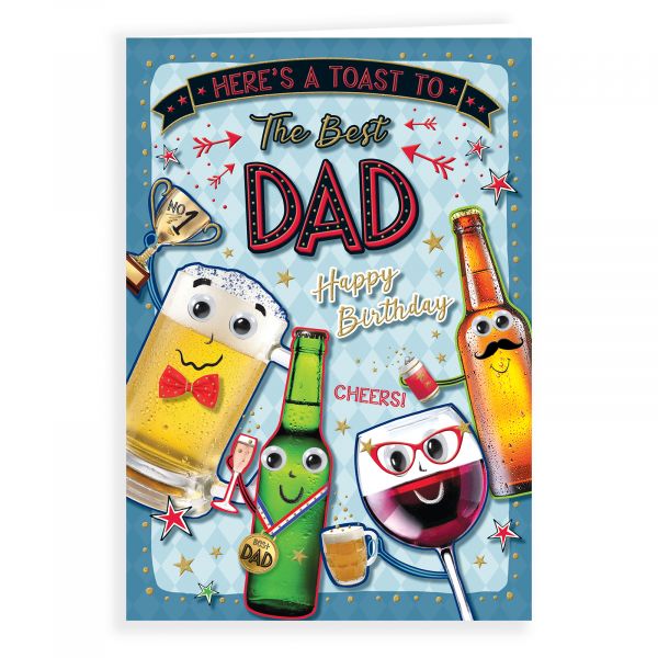 Birthday Card Dad, Fun Drinks