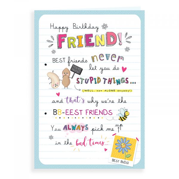 Birthday Card Friend, Bb Eest Friends 