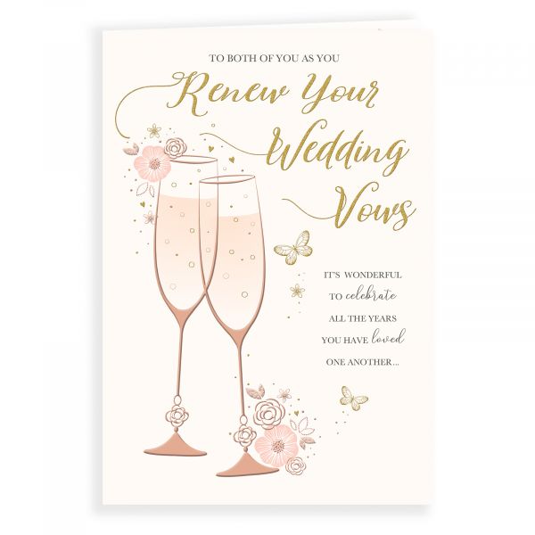 Wedding Card Renewal of Vows