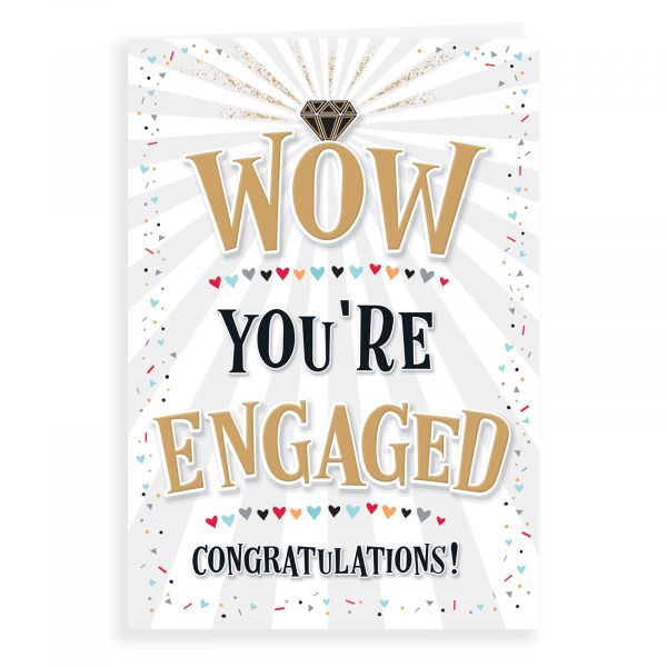 Engagement Card, Wow