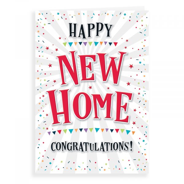 New Home Card, Congratulations