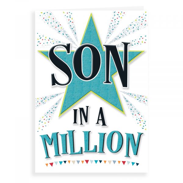 Birthday Card Son, In A Million