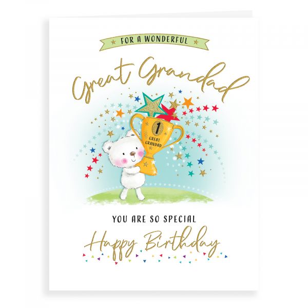 Birthday Card Great Grandad
