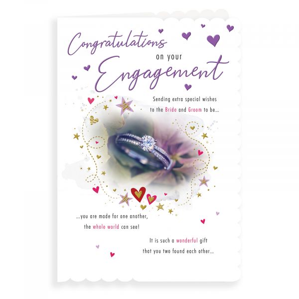 Engagement Card, Daimond Ring