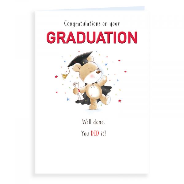 Good Luck Card Graduation