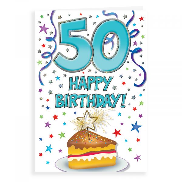 Birthday Card Age 50 M, That Funny Age