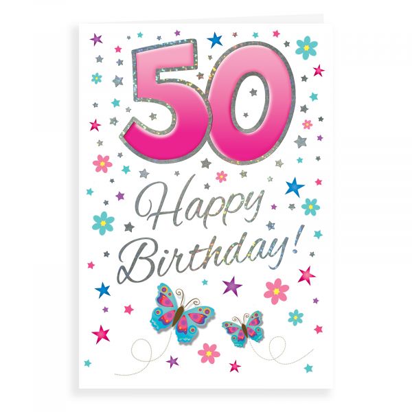 Birthday Card Age 50 F, That Funny Age