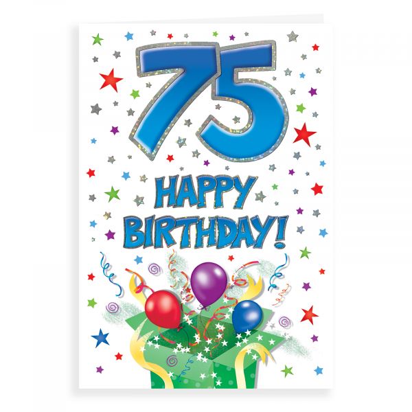 Birthday Card Age 75, That Funny Age