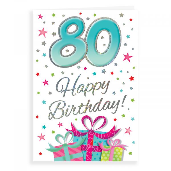 Birthday Card Age 80 F, That Funny Age