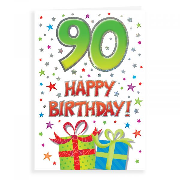 Birthday Card Age 90 M, That Funny Age