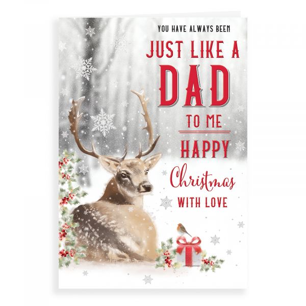 Christmas Card Like A Dad, Stag