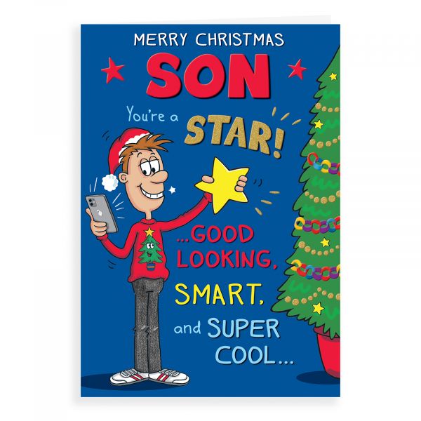 Christmas Card Son, You're a Star