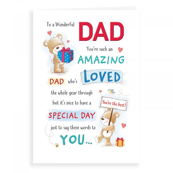 Father's Day Card Dad, Amazing Loved