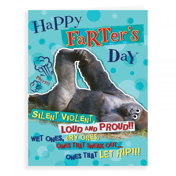 Father's Day Card Father's Day, Gorilla