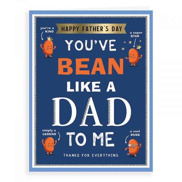 Father's Day Card Like A Dad, Beans