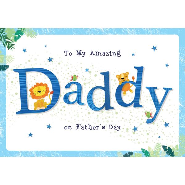 Father's Day Card Daddy, Ls Type