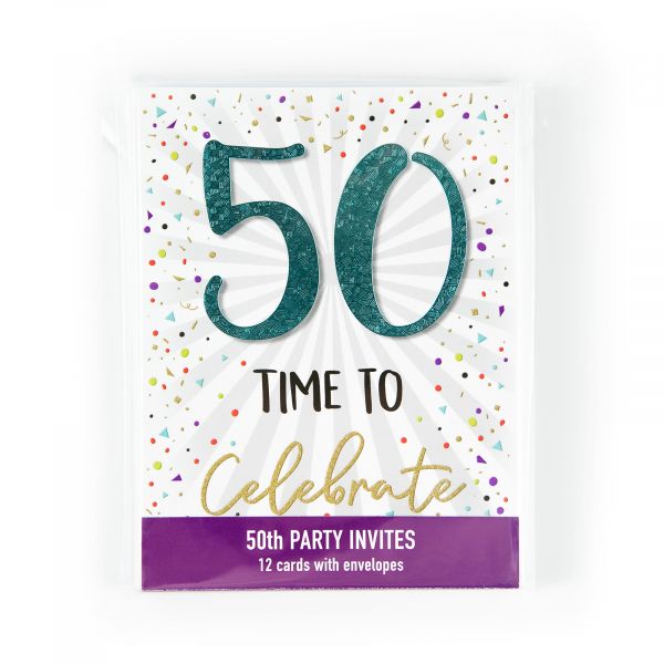 Birthday Party Invitations Age 50 