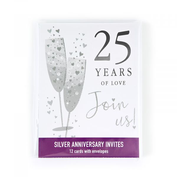 Invitation Pack Silver Annivesary 25 Years