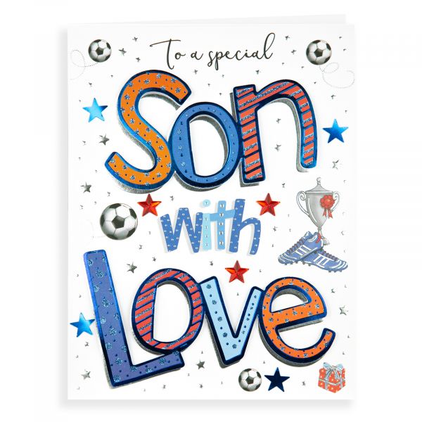 Birthday Card Son, Football