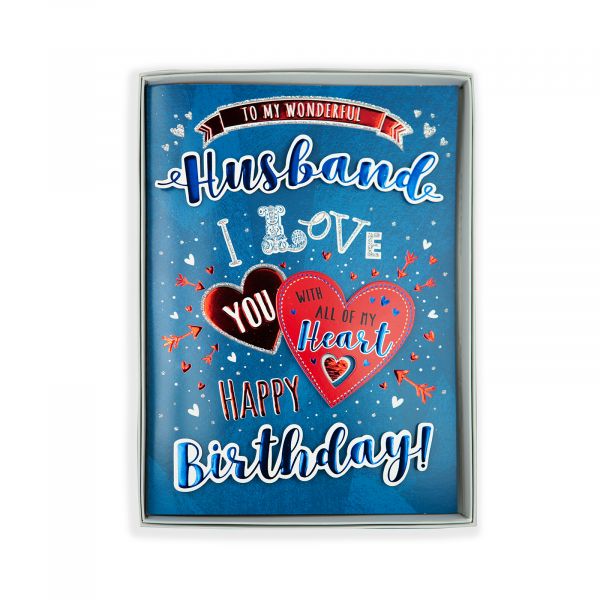 Birthday Boxed Card Husband